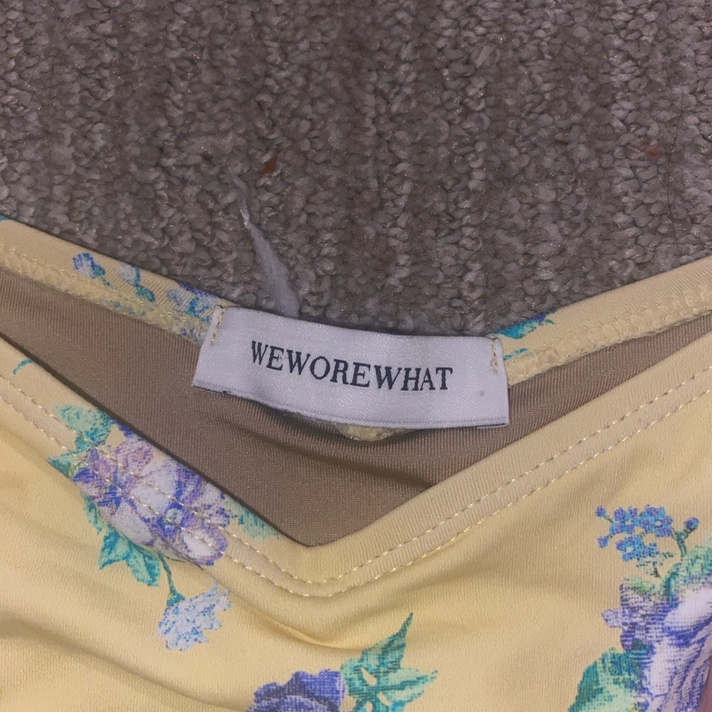 Flower swimsuit bottoms